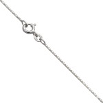 Veneziansk Kjede 14K Hvitt Gull (585) | Fast Lavpris 1 mm - FBM142HV
