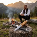 Bunads kniv Vangsjenta med graveringsfelt
