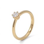 Diamantring forlovelsesring Frøya 0,30 ct River (E)-Si1 - 3106030