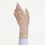 Swarovski armbånd Magic bracelet Mixed cuts, Snowflake, White, 18K gold finish - 5757800