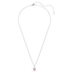 Swarovski smykke Chroma pendant Mixed cuts, Pink, Rhodium plated - 5757789