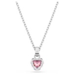 Swarovski smykke Chroma pendant Mixed cuts, Pink, Rhodium plated - 5757789