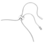 Swarovski armbånd Matrix bracelet Round cut, Pink, Rhodium plated - 5763042