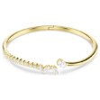 Swarovski armbånd Mesmera bangle Mixed cuts, White, 18K gold finish - 5761638