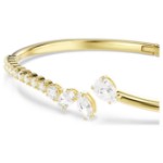 Swarovski armbånd Mesmera bangle Mixed cuts, White, 18K gold finish - 5761638