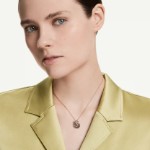 Swarovski smykke Swan pendant Mixed cuts, Swan, Black, 18K rose gold finish - 5764882