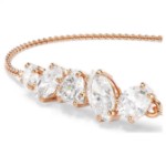Swarovski armbånd Mesmera bracelet Mixed cuts, White, 18K rose gold finish - 5764801