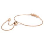 Swarovski armbånd Mesmera bracelet Mixed cuts, White, 18K rose gold finish - 5764801