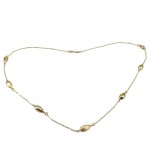 Gull kjede i 18 karat gull, lengde 45 cm - 6990/45