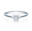 Diamantring forlovelsesring 0,40 ct River E SI2 i 14kt gull.  Leticia - 18007040R