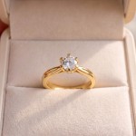 Diamantring forlovelsesring Sitara 0,16 ct W-Si - 2221160