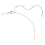 Swarovski smykke Millenia pendant Cushion cut, Blue, Rhodium plated - 5760057