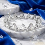 Swarovski armbånd Millenia, Spike triangle cut crystals - 5600864