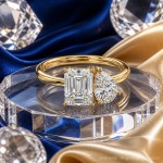 Forlovelsesring  Toi Et Moi med Lab Grown diamanter 2,05ct TW-VS - Bur5Z0031