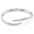 Swarovski armbånd Vienna bangle Round cut, Svanen, Hvit, Rhodiumbelagt - 5749200