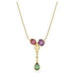 Swarovski smykke Imber Y-anheng i gullfinish med fargede stener - 5753261