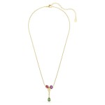Swarovski smykke Imber Y-anheng i gullfinish med fargede stener - 5753261