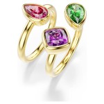 Swarovski Imber cocktailringsett i gullfinish med zirkonia - 5753279