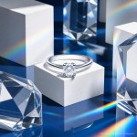 Diamantring forlovelsesring 0,50 ct i 14kt gull. Soria - 18010050