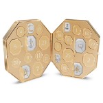 Swarovski figurer Annual Edition adventskalender 2026 i gulltonet design - 5732493